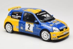 Renault Clio II S1600 #2 S. Joseph Jean / J. Boyere Barum Rally 2004 Otto 1:18 OT1152 Sveķi — attēls 4 no 6
