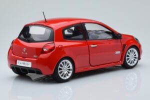 Renault Clio RS III Toro Sarkans Norev 1:18 185252 Metāls — attēls 3 no 8