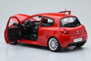 Renault Clio RS III Toro Sarkans Norev 1:18 185252 Metāls — attēls 5 no 8