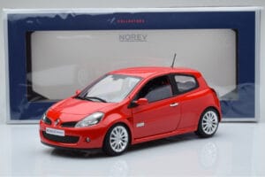 Renault Clio RS III Toro Sarkans Norev 1:18 185252 Metāls — attēls 8 no 8