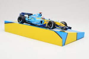 Renault R25 #5 F. Alonso Brazilian GP F1 World Champion 2005 Minichamps 1:18 147051705-R1 Metāls — attēls 4 no 8
