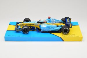 Renault R25 #5 F. Alonso Brazilian GP F1 World Champion 2005 Minichamps 1:18 147051705-R1 Metāls