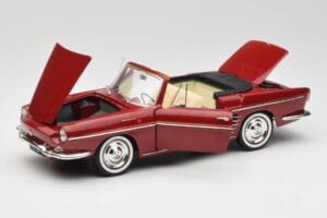 Renault Floride Kabriolets Sarkans Norev 1:18 185175 Metāls — attēls 2 no 8