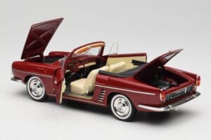 Renault Floride Kabriolets Sarkans Norev 1:18 185175 Metāls — attēls 5 no 8