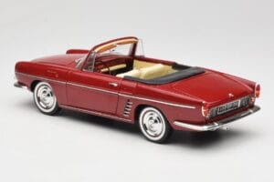 Renault Floride Kabriolets Sarkans Norev 1:18 185175 Metāls — attēls 7 no 8