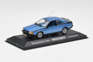 Renault Fuego Zils Metaliks Minichamps 1:43 400113520 Metāls — attēls 2 no 4