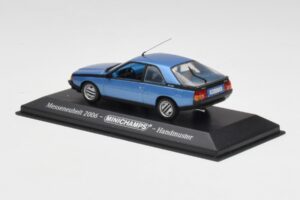Renault Fuego Zils Metaliks Minichamps 1:43 400113520 Metāls — attēls 3 no 4