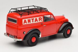Renault Juvaquatre Utilitaire Sarkans Solido 1:18 8424 Metāls — attēls 3 no 8