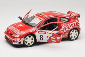 Renault Megane Maxi #8 M. Princen / C. Genten 1997 Solido 1:18 3771 Metāls — attēls 2 no 8