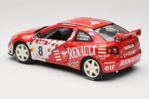 Renault Megane Maxi #8 M. Princen / C. Genten 1997 Solido 1:18 3771 Metāls — attēls 7 no 8