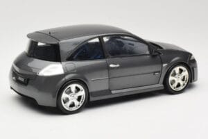 Renault Megane Mk2 RS Vampire Grey Norev 1:18 185101 Metāls — attēls 3 no 8