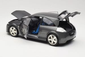 Renault Megane Mk2 RS Vampire Grey Norev 1:18 185101 Metāls — attēls 5 no 8