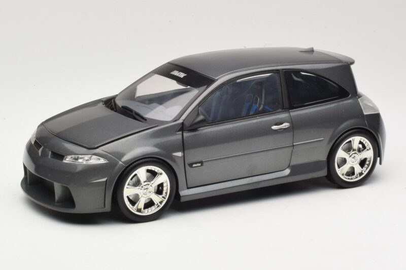 Renault Megane Mk2 RS Vampire Grey Norev 1:18 185101 Metāls