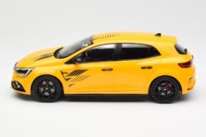 Renault Megane RS Mk4 Ultime Sirius Dzeltens Norev 1:18 185395 Metāls — attēls 3 no 6