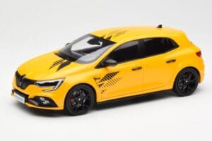 Renault Megane RS Mk4 Ultime Sirius Dzeltens Norev 1:18 185395 Metāls