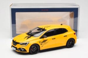 Renault Megane RS Mk4 Ultime Sirius Dzeltens Norev 1:18 185395 Metāls — attēls 6 no 6
