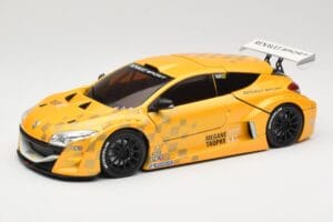 Renault Megane Trophy Showcar Dzeltens Eurocup Megane Trophy 2011 Norev 1:18 185109 Metāls