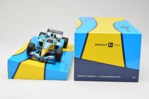 Renault R25 #5 F. Alonso 2nd Place British GP 2005 Minichamps 1:18 147051105 Metāls — attēls 6 no 6