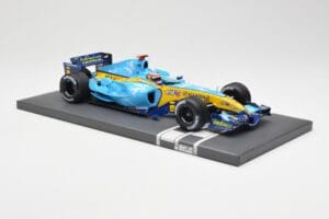 Renault R25 #5 F. Alonso 2nd Place British GP 2005 Minichamps 1:18 117051105 Metāls — attēls 4 no 6