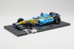 Renault R25 #5 F. Alonso 2nd Place British GP 2005 Minichamps 1:18 117051105 Metāls — attēls 5 no 6
