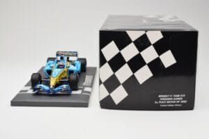 Renault R25 #5 F. Alonso 2nd Place British GP 2005 Minichamps 1:18 117051105 Metāls — attēls 6 no 6
