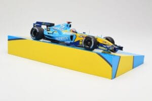 Renault R25 #5 F. Alonso 2nd Place British GP 2005 Minichamps 1:18 147051105 Metāls — attēls 4 no 6