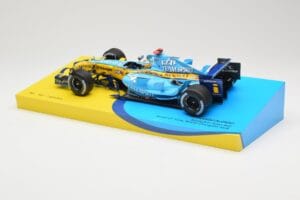 Renault R26 #1 F. Alonso F1 World Champion Brazilian GP 2006 Minichamps 1:18 147061801 Metāls — attēls 5 no 6