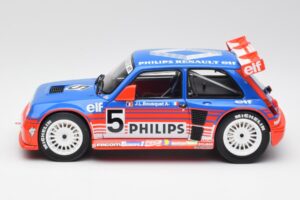 Renault R5 Maxi Turbo #5 Philips J-L. Busquet Superproduction 1987 Otto 1:18 OT1094 Sveķi — attēls 3 no 6