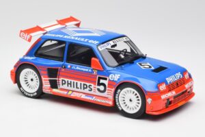 Renault R5 Maxi Turbo #5 Philips J-L. Busquet Superproduction 1987 Otto 1:18 OT1094 Sveķi — attēls 4 no 6