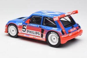 Renault R5 Maxi Turbo #5 Philips J-L. Busquet Superproduction 1987 Otto 1:18 OT1094 Sveķi — attēls 5 no 6