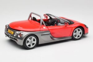 Renault Sport Spider Sarkans Anson 1:18 30350 Metāls — attēls 3 no 8