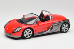Renault Sport Spider Sarkans Anson 1:18 30350 Metāls