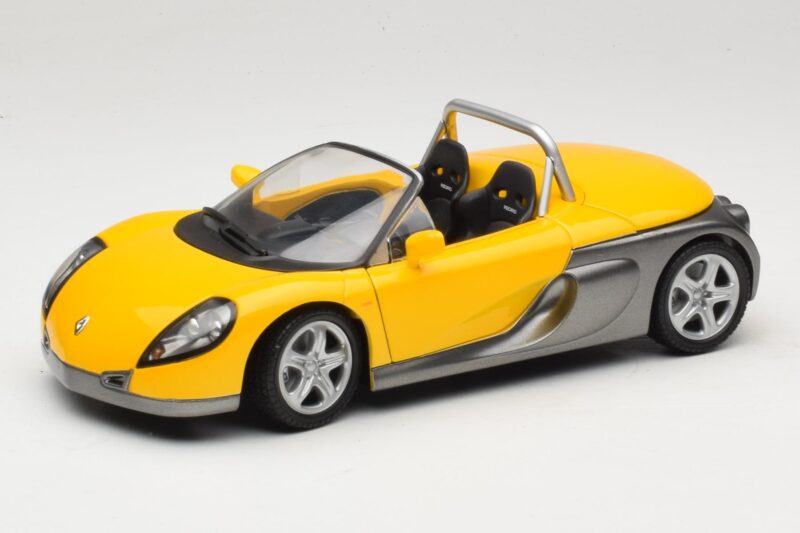 Renault Sport Spider Dzeltens Anson 1:18 30350-R1 Metāls