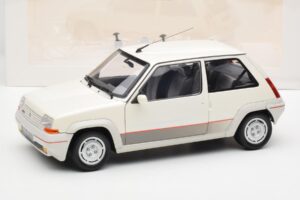 Renault Super 5 GT Turbo Phase 1 Pērļu Balts Norev 1:18 185200 Metāls — attēls 8 no 8