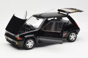 Renault Super 5 GT Turbo Phase 2 Melns Norev 1:18 185244 Metāls — attēls 2 no 8