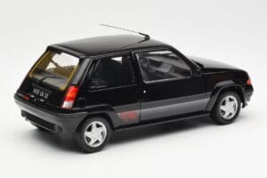Renault Super 5 GT Turbo Phase 2 Melns Norev 1:18 185244 Metāls — attēls 3 no 8