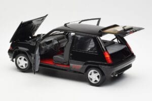 Renault Super 5 GT Turbo Phase 2 Melns Norev 1:18 185244 Metāls — attēls 5 no 8
