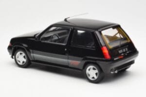 Renault Super 5 GT Turbo Phase 2 Melns Norev 1:18 185244 Metāls — attēls 7 no 8