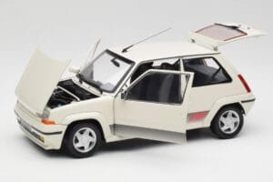 Renault Super 5 GT Turbo Phase 2 Pērļu Balts Norev 1:18 185206 Metāls — attēls 2 no 8