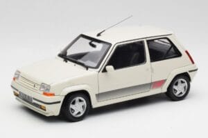 Renault Super 5 GT Turbo Phase 2 Pērļu Balts Norev 1:18 185206 Metāls