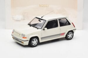 Renault Super 5 GT Turbo Phase 2 Pērļu Balts Norev 1:18 185206 Metāls — attēls 8 no 8