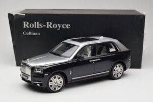 Rolls-Royce Cullinan Melns & Sudrabs OEM 1:18 ROLLS001 Metāls — attēls 8 no 8