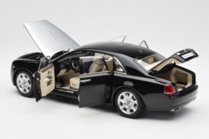 Rolls-Royce Ghost Melns & Sudrabs Kyosho 1:18 008802BKS2 Metāls — attēls 5 no 8
