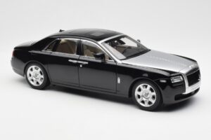 Rolls-Royce Ghost Melns & Sudrabs Kyosho 1:18 008802BKS2 Metāls — attēls 6 no 8