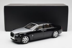 Rolls-Royce Ghost Melns & Sudrabs Kyosho 1:18 008802BKS2 Metāls — attēls 8 no 8