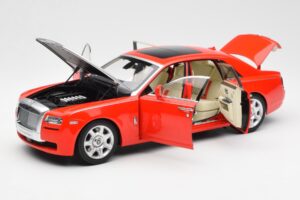 Rolls-Royce Ghost Sarkans & Sudrabs Kyosho 1:18 008802RS Metāls — attēls 2 no 8