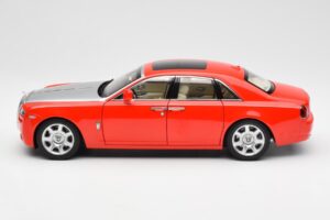 Rolls-Royce Ghost Sarkans & Sudrabs Kyosho 1:18 008802RS Metāls — attēls 4 no 8