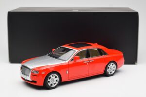 Rolls-Royce Ghost Sarkans & Sudrabs Kyosho 1:18 008802RS Metāls — attēls 8 no 8