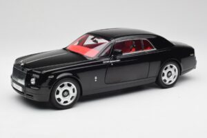 Rolls-Royce Phantom Coupe Diamond Melns Kyosho 1:18 08862DBK Metāls