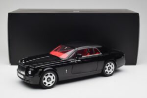 Rolls-Royce Phantom Coupe Diamond Melns Kyosho 1:18 08862DBK Metāls — attēls 8 no 8